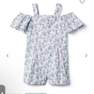 Janie and jack Alice in wonderland romper size 6